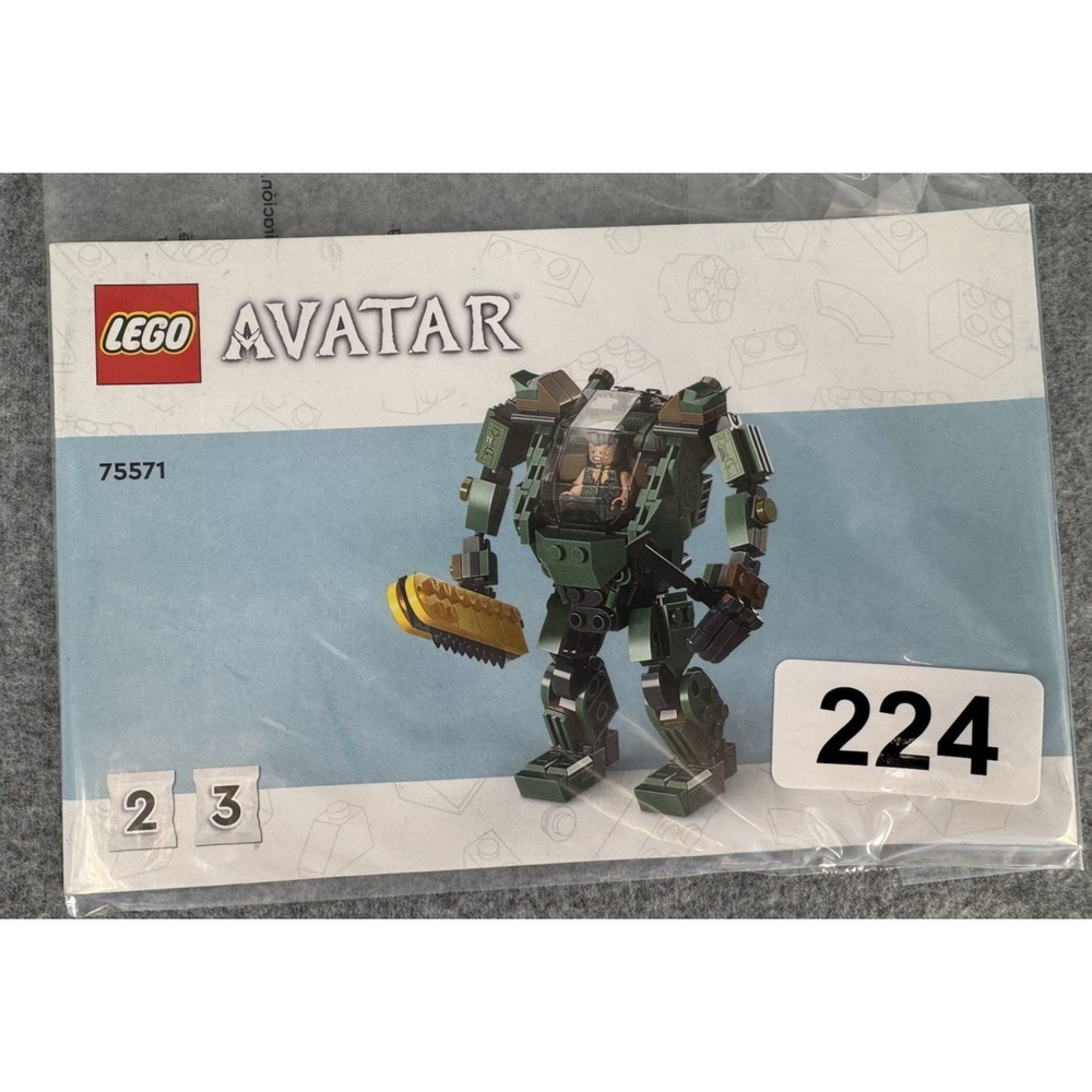 LEGO 75571 Avatar AMP Suit Instruction Manual Only OEM Original
